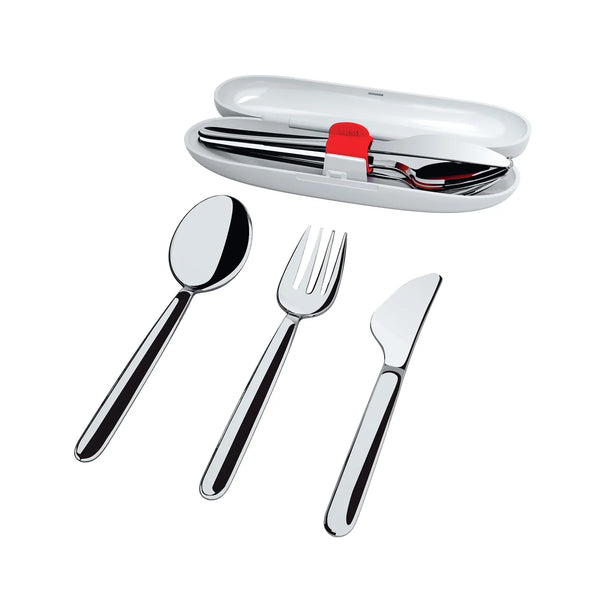 Alessi — Food à Porter SA04S3 G | Reisbestekset — Alessi