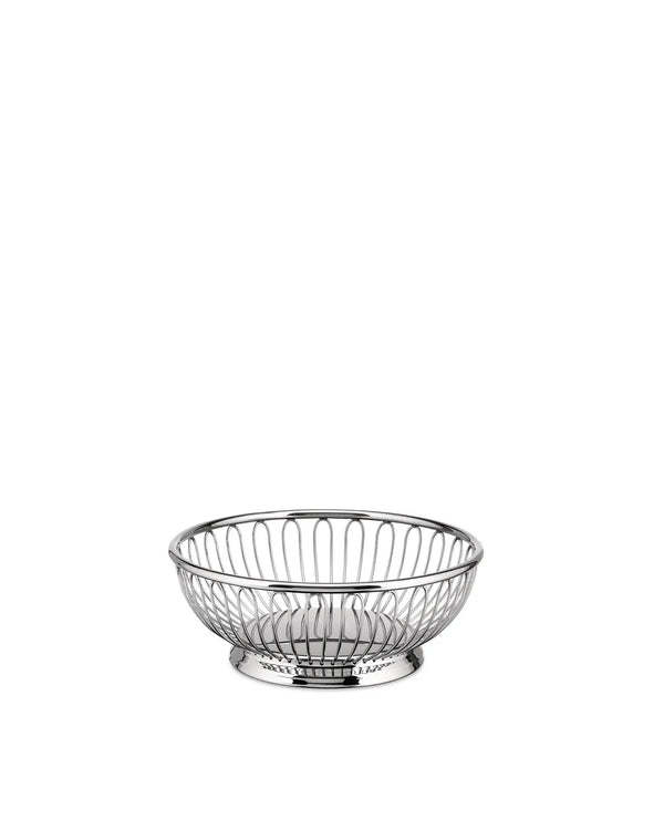 Alessi — 826/15 | Cestino a filo rotondo in acciaio inox — Alessi