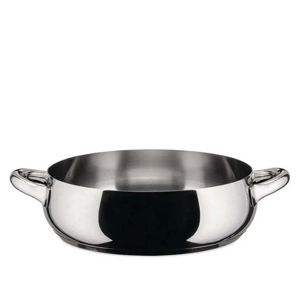 Alessi — Mami SG102/28 | Cacerola baja de acero 18/10 — Alessi