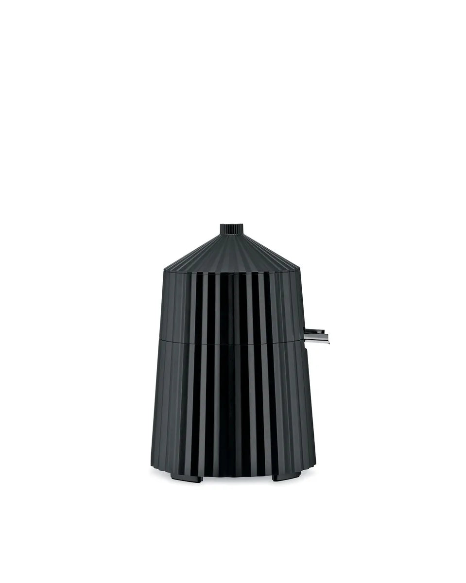Alessi — Plissé MDL07 B | Spremiagrumi elettrico nero De Lucchi — design italiano Alessi