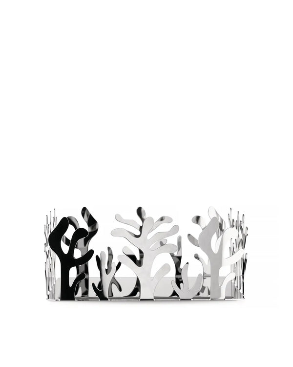 Alessi — Mediterraneo ESI18 | Serviettenhalter aus poliertem Edelstahl — Alessi