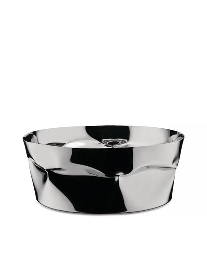 Alessi — Compressioni ITM16 | Centrotavola in acciaio inox tornito — design italiano Alessi