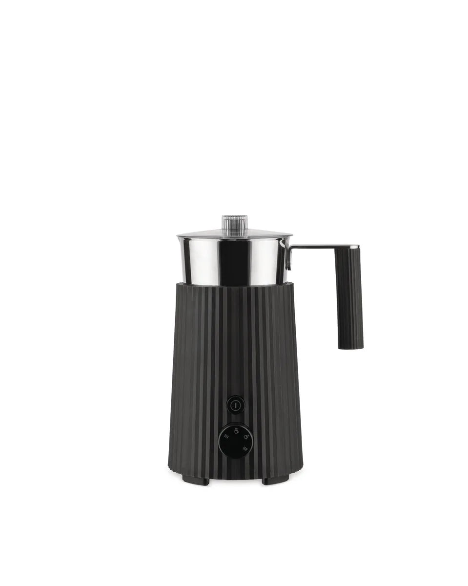 Alessi — Plissé MDL13 B | Cappuccinatore ad induzione nero De Lucchi — design italiano Alessi