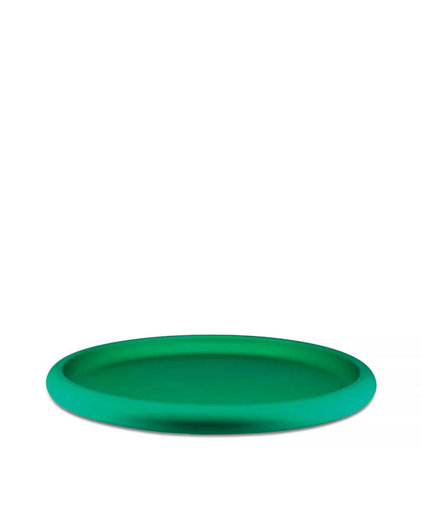 Alessi — Discolo ITM03 GR | Centre de table en aluminium anodisé vert — Alessi