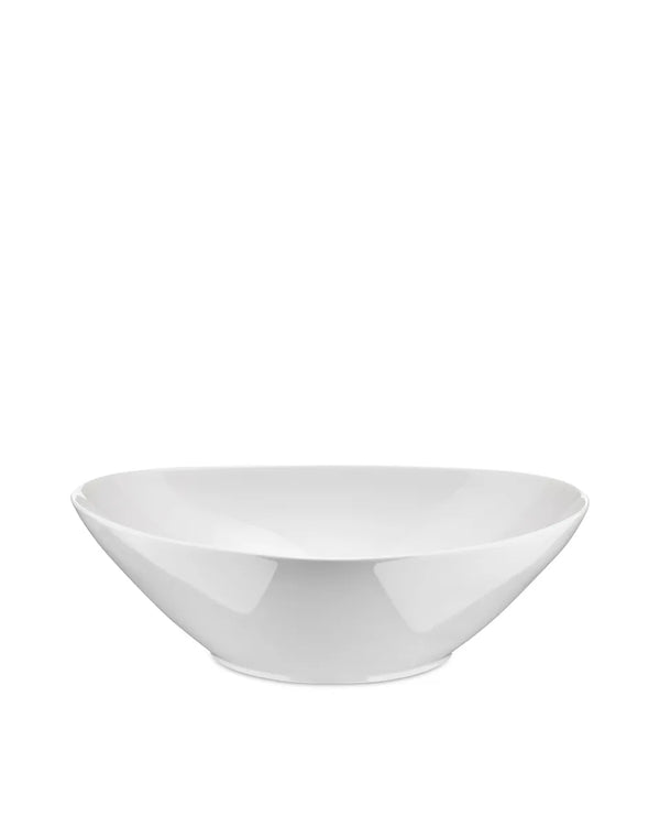 Alessi — Colombina FM10/38 | Ensaladera de porcelana blanca — Alessi
