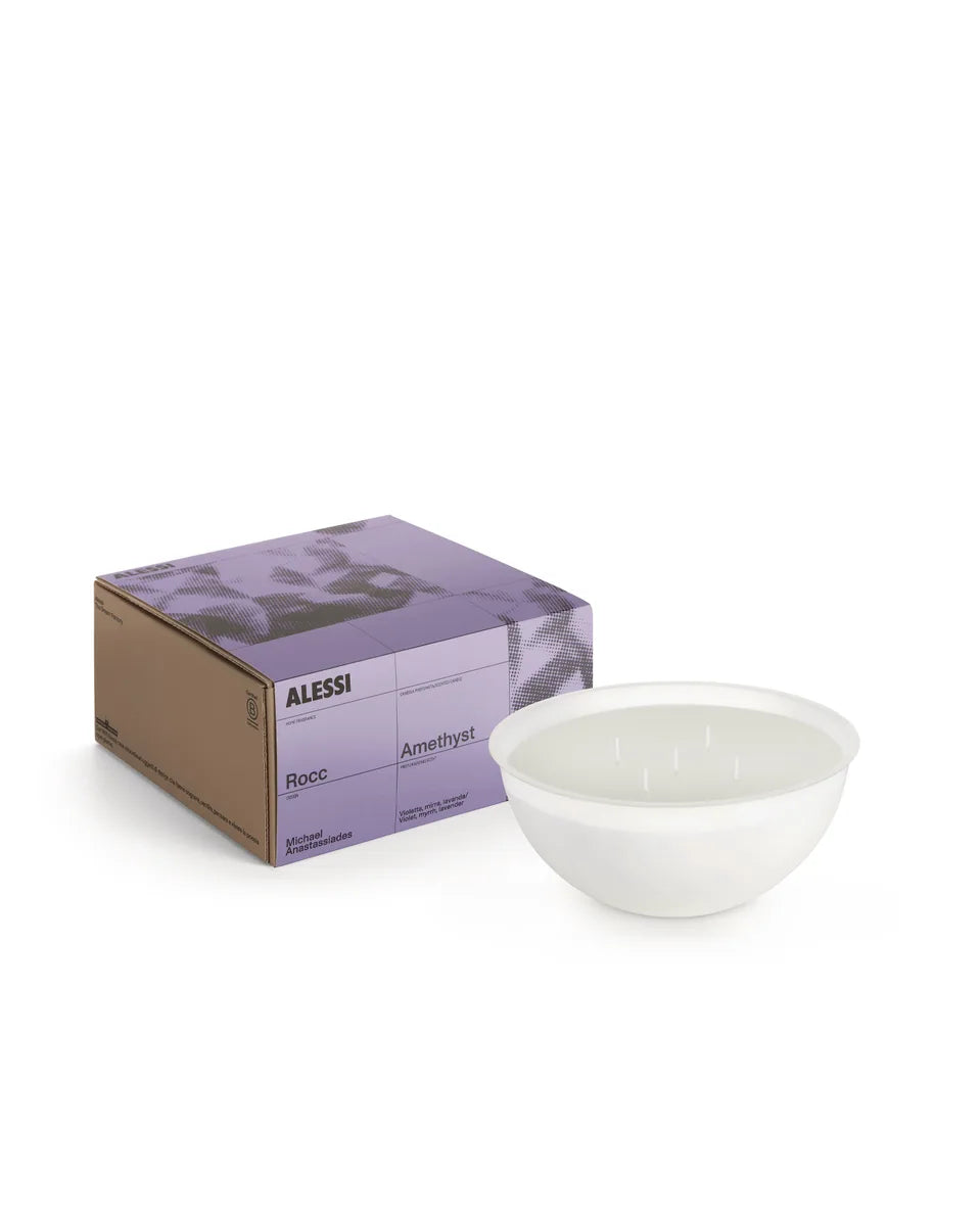 Alessi — Amethyst MA05L4 MA05L4 WAX | Ricarica candela profumata Large — design italiano Alessi