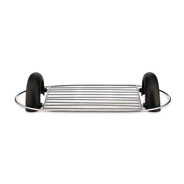Alessi — Toru NE03BW B | Rejilla calientabrioche Nendo, negra — Alessi