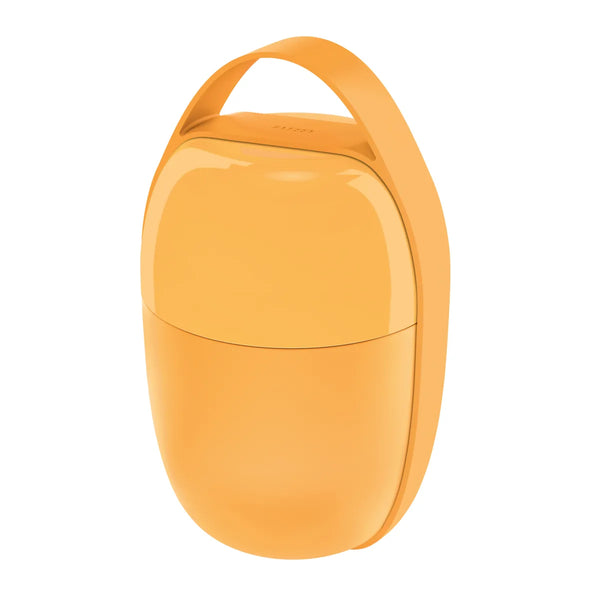 Alessi — Food à Porter SA03 Y | Lunch pot bicompartimento giallo — Alessi