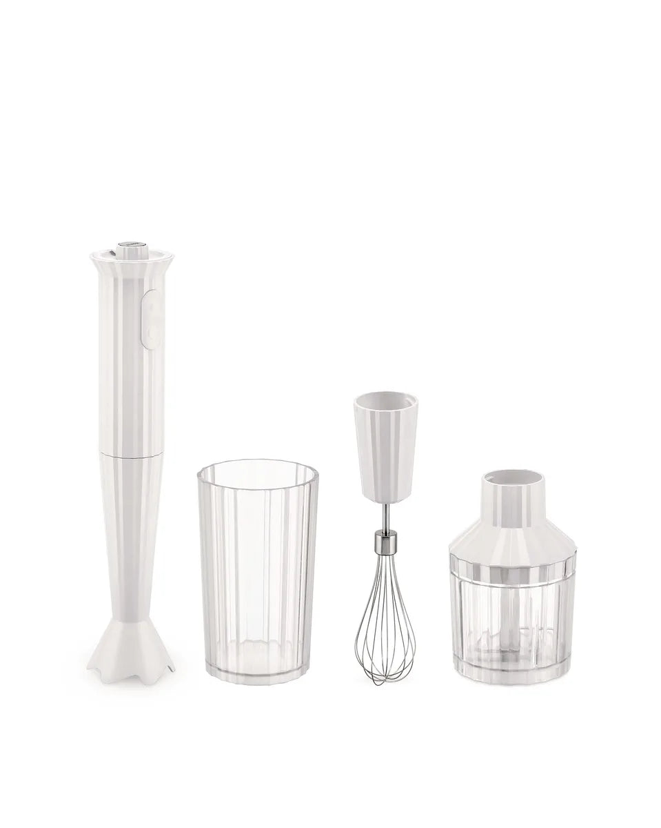 Alessi — Plissé MDL10SW MDL10SW/UK | Frullatore a immersione bianco De — design italiano Alessi