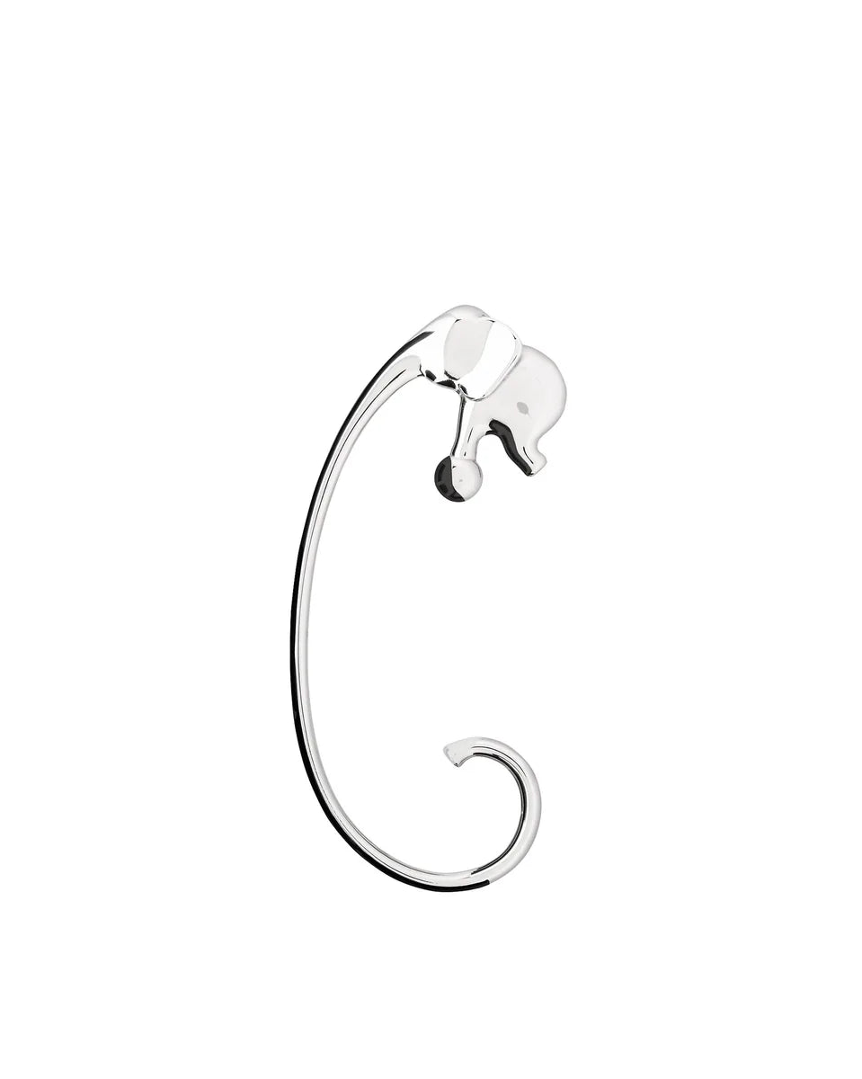 Alessi — Jumbo FGO05 | Gancio da borsa in acciaio inox lucido — design italiano Alessi