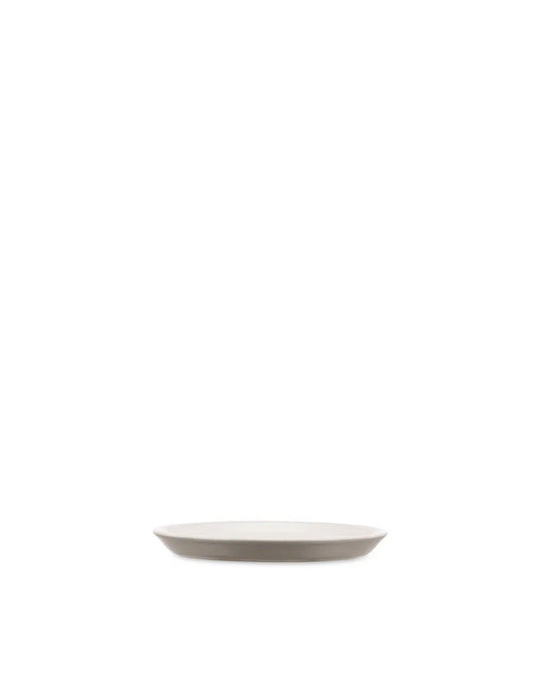 Alessi — Tonale DC03/77 LG | Untertasse aus Steinzeug Light Grey — Alessi
