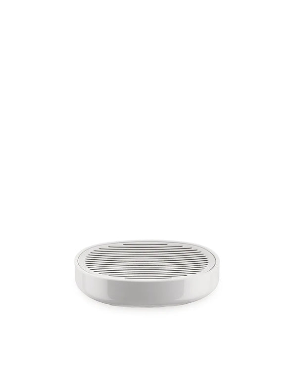 Alessi — Birillo PL04 W | Portasapone Lissoni in PMMA e acciaio — Alessi