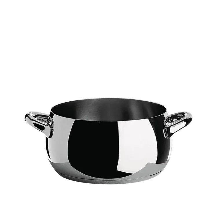 Alessi — Mami SG101/20 | Casseruola in acciaio inox 18/10 — design italiano Alessi
