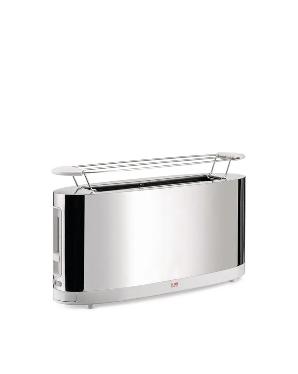 Alessi — SG68 W | Giovannoni toaster with bun warmer — Alessi