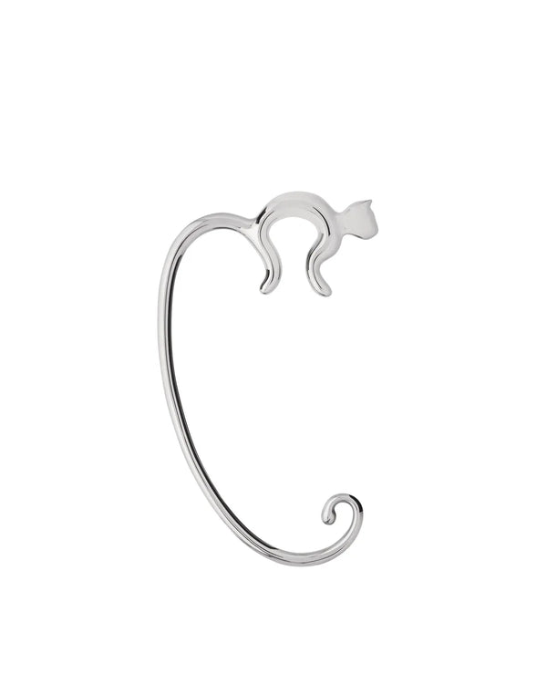 Alessi — Minou FGO01 | Gancio borsa da tavolo in acciaio lucido — Alessi