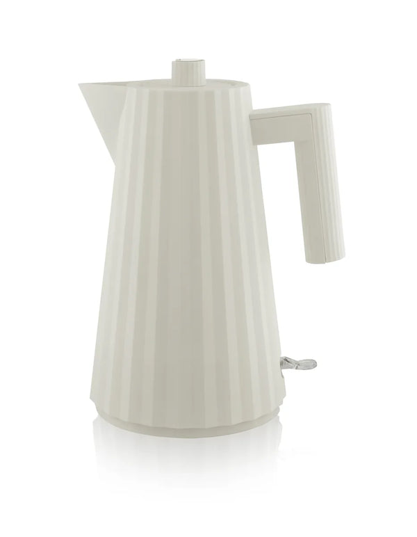 Alessi — Plissé MDL06 MDL06 W/CH | Bollitore elettrico bianco De Lucch — Alessi