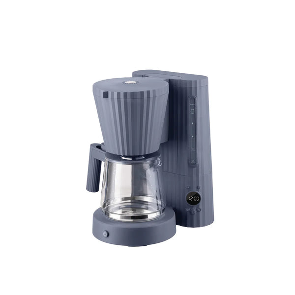 Alessi — Plissé MDL14 MDL14 G/CH | Caffettiera a filtro De Lucchi grig — Alessi