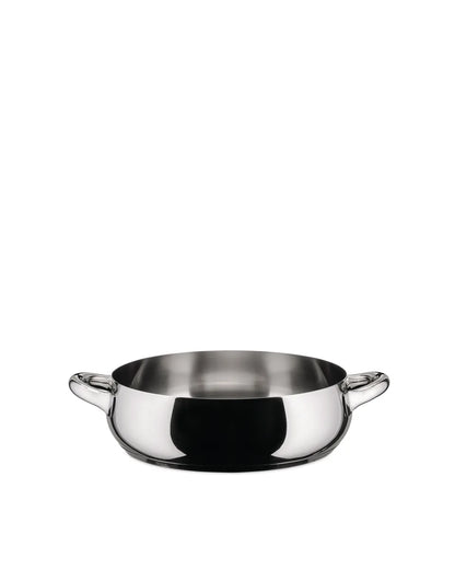 Alessi — Mami SG102/24 | Casseruola bassa in acciaio 18/10 — design italiano Alessi