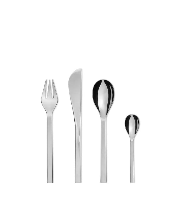 Alessi — Colombina FM06S16 | Juego de cubiertos de 16 piezas Fuksas — Alessi