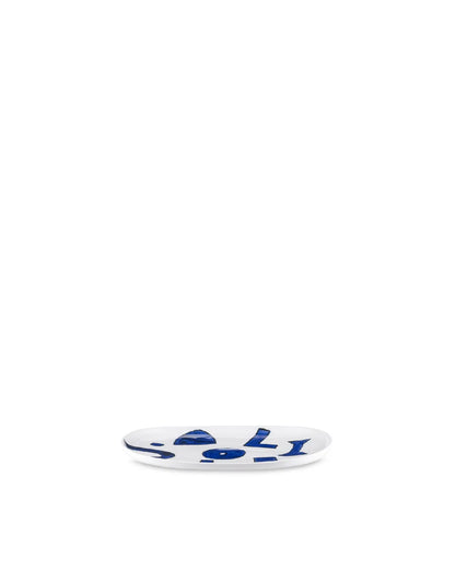 Alessi — Itsumo NF08/22 NF08/22 25 | Piatto ovale in porcellana Yunoki — design italiano Alessi