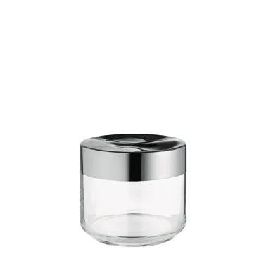 Alessi — Julieta LC07 | Barattolo ermetico vetro e acciaio — Alessi