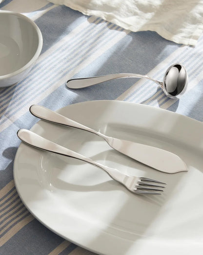 Alessi — Nuovo Milano 5180/13 | Mestolo per salse Sottsass 18/10 — vista principale