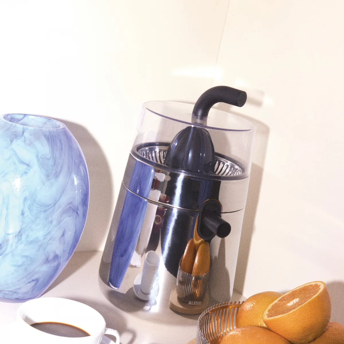 Alessi — Toru NE02 B NE02 B/UK | Spremiagrumi elettrico Nendo nero — vista principale