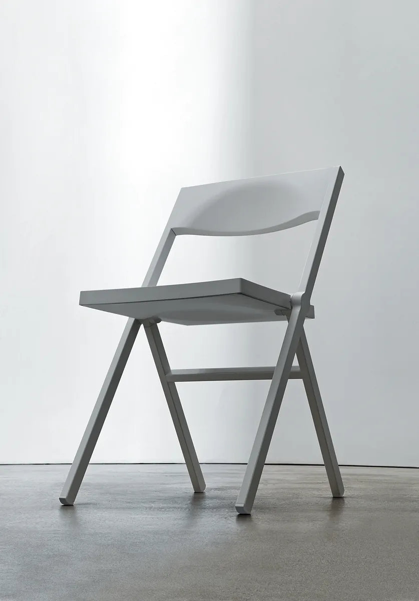 Alessi — Piana ASPN9001 | Sedia pieghevole Chipperfield in PP bianco — vista principale