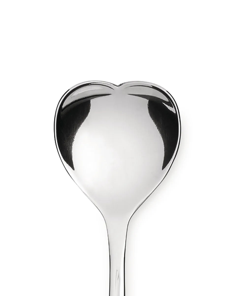 Alessi — Big Love AMMI01CUS4 | Set 4 cucchiaini gelato acciaio lucido — vista principale