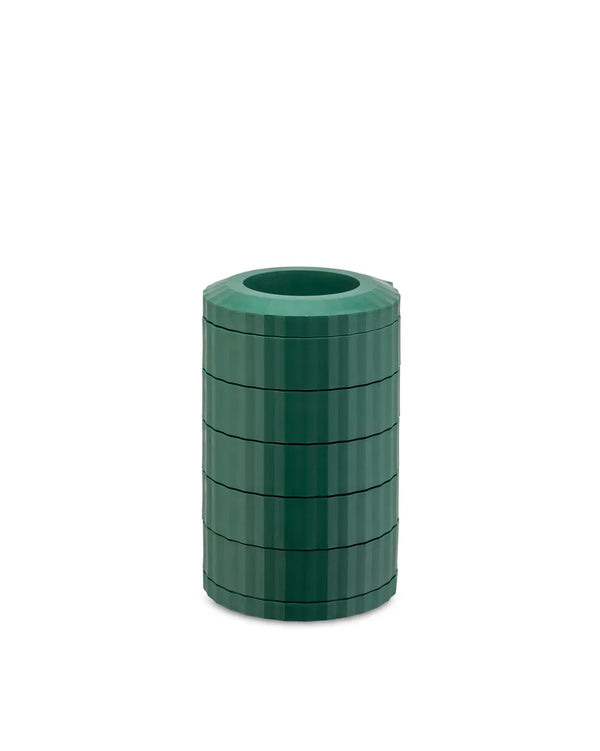 Alessi — Plissé MDL19 GR | Porte-capsules rotatif vert De Lucchi — Alessi