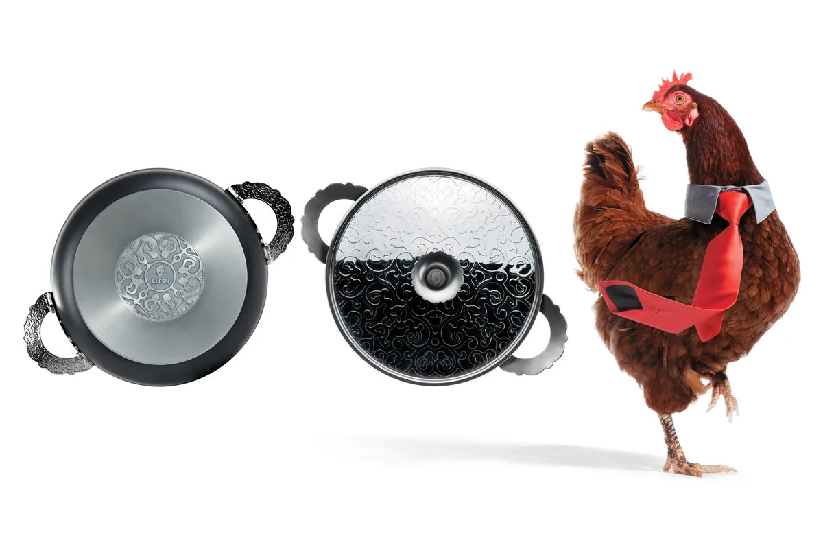 Alessi — Dressed MW200/24 | Coperchio 24 cm Marcel Wanders — vista principale