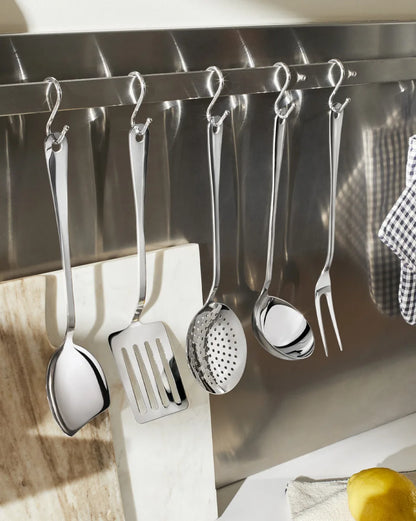 Alessi — AJM19/57 L | Mestolo per spaghetti in acciaio lucido — vista principale