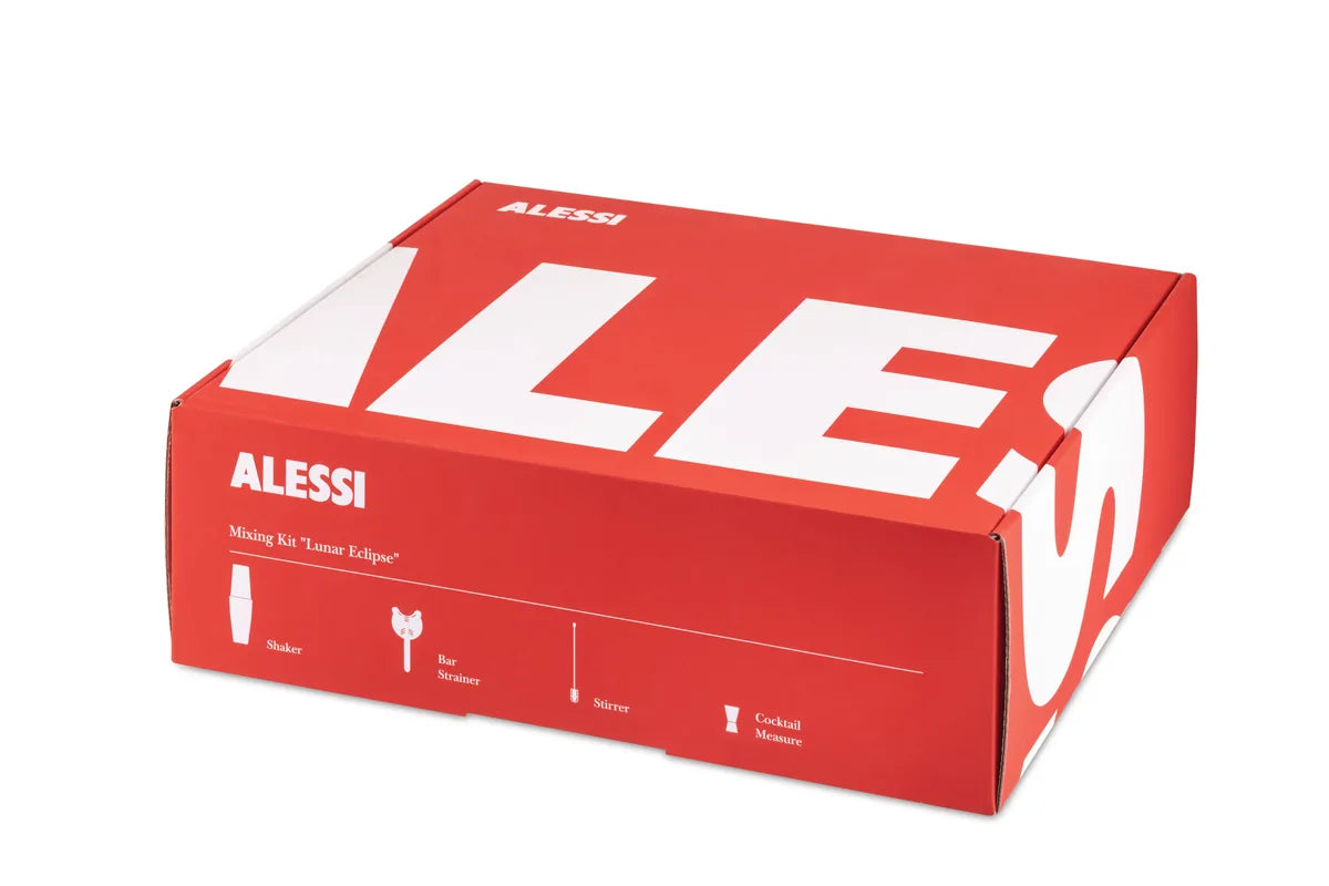 Alessi — Lunar Eclipse 505 | Set Mixology Sottsass in Acciaio — vista principale