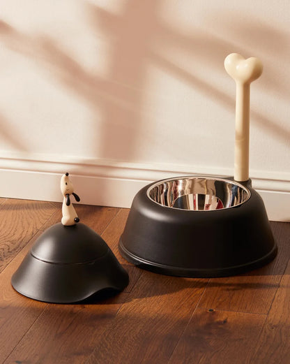 Alessi — Lupita AMMI02 RO | Ciotola design per cani, arancio — vista principale