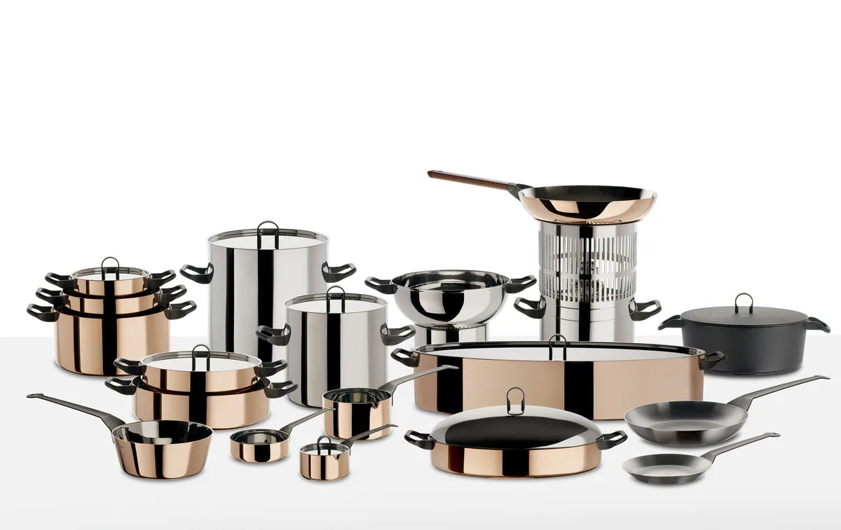 Alessi — La Cintura di Orione 90105/10/C | Casseruola rame e acciaio S — vista principale