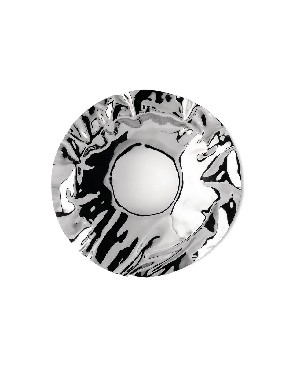 Alessi — Port 90085 | Cestino da tavola in acciaio inox — vista principale