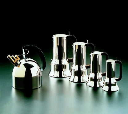 Alessi — 9090/6 | Caffettiera espresso Richard Sapper 6 tazze — vista principale