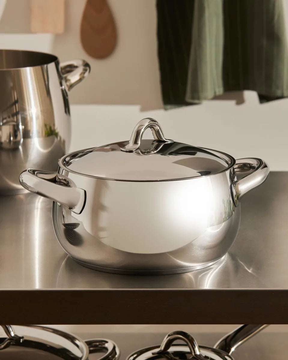 Alessi — Mami SG200/14 | Coperchio in acciaio inox 18/10 lucido — vista principale