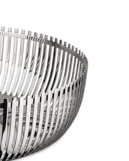 Alessi — PCH02/20 | Cestino tondo in acciaio inox Charpin — vista principale