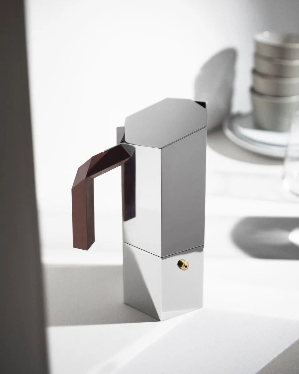 Alessi — Menhir MA01/6 | Caffettiera espresso Anastassiades 6 tazze — vista principale