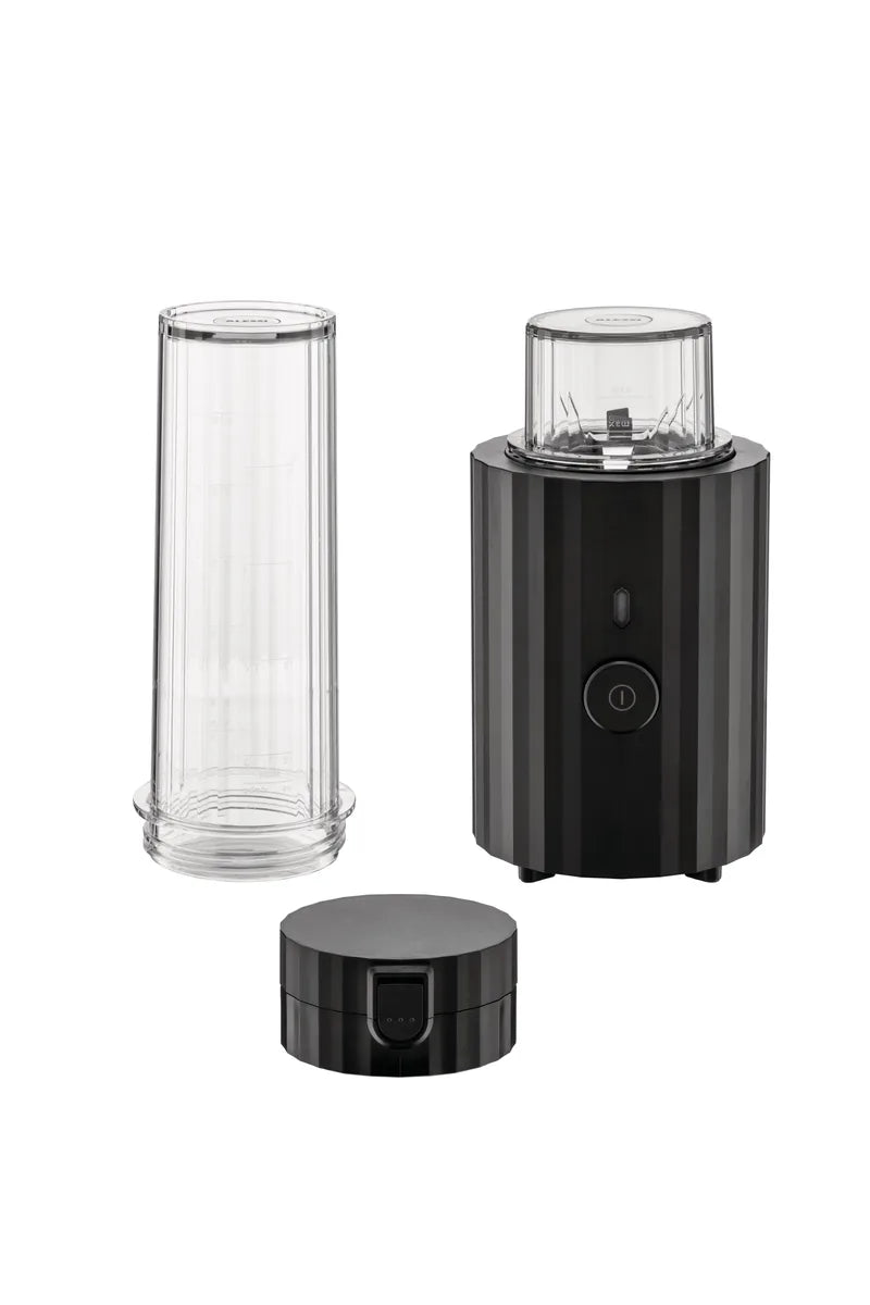 Alessi — Plissé MDL17B MDL17B/USA | Frullatore personale in resina ner — vista principale