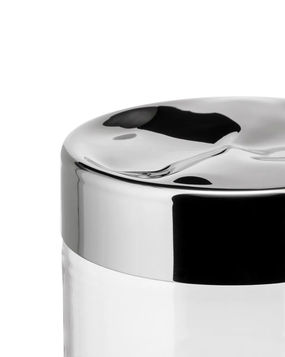 Alessi — Julieta LC07 | Barattolo ermetico vetro e acciaio — vista principale