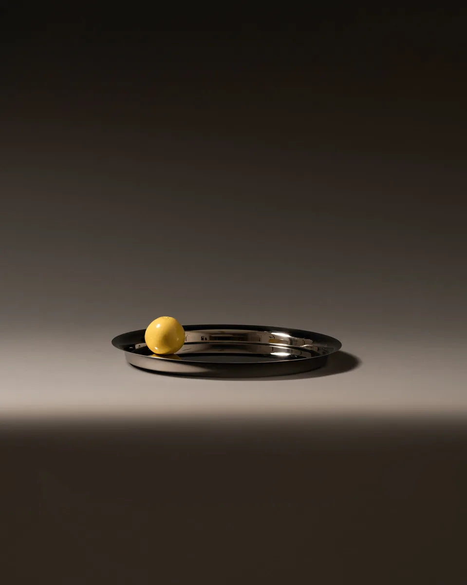 Alessi — Kuru Kuru ITM14 CU | Vassoio in acciaio inox ramato PVD — vista principale