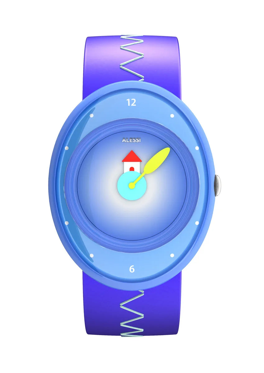 Alessi — Millennium Jr. AL20003 | Orologio da polso resina bianca e ar — vista principale