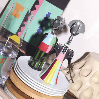 Alessi — Parade AM23A AM23A 30 | Cavatappi Mendini in AlkiPaper® croma — vista principale