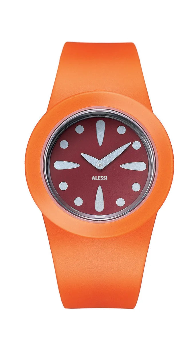 Alessi — Calumet AL1000 | Orologio da polso in poliuretano lime — vista principale