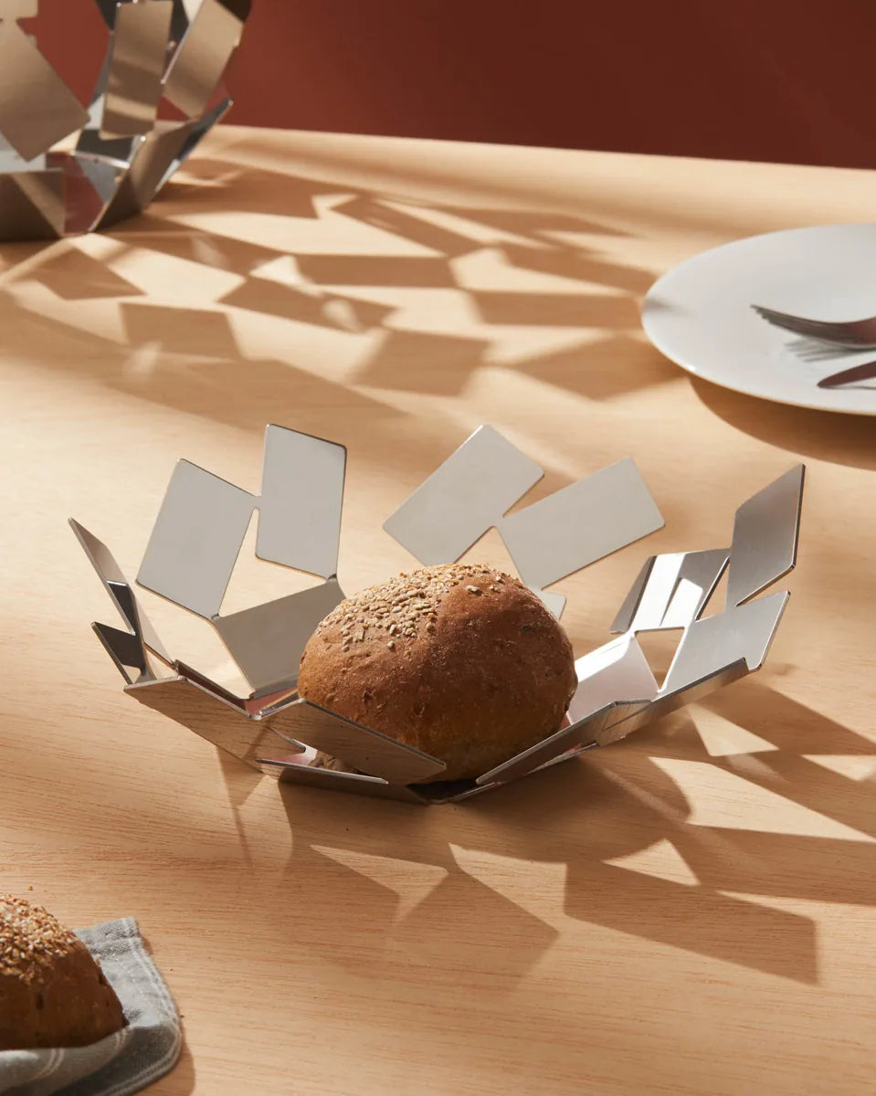 Alessi — MT01 B | La Stanza dello Scirocco, cestino nero — vista principale