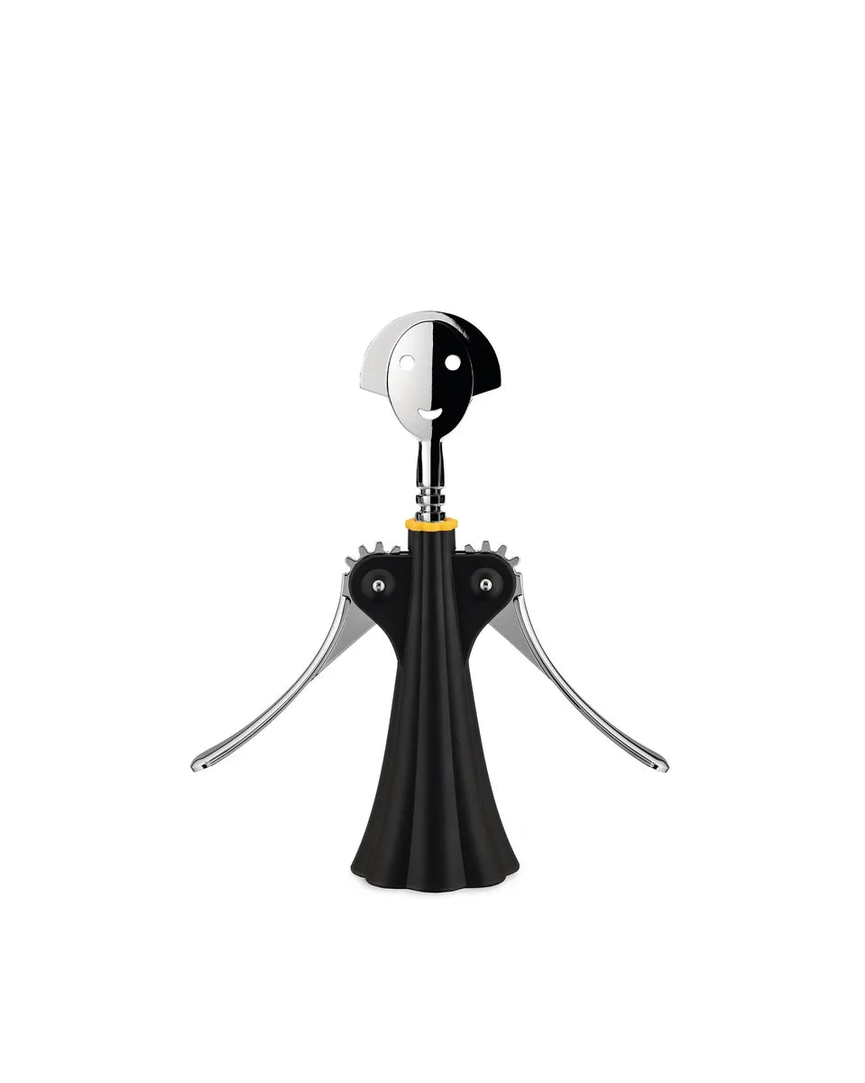 Alessi — Anna G. AAM01 B | Cavatappi nero e cromo — vista principale