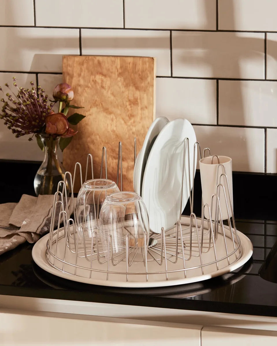 Alessi — A Tempo APD04 APD04/VASW | Vassoio in resina bianca Deltour — vista principale