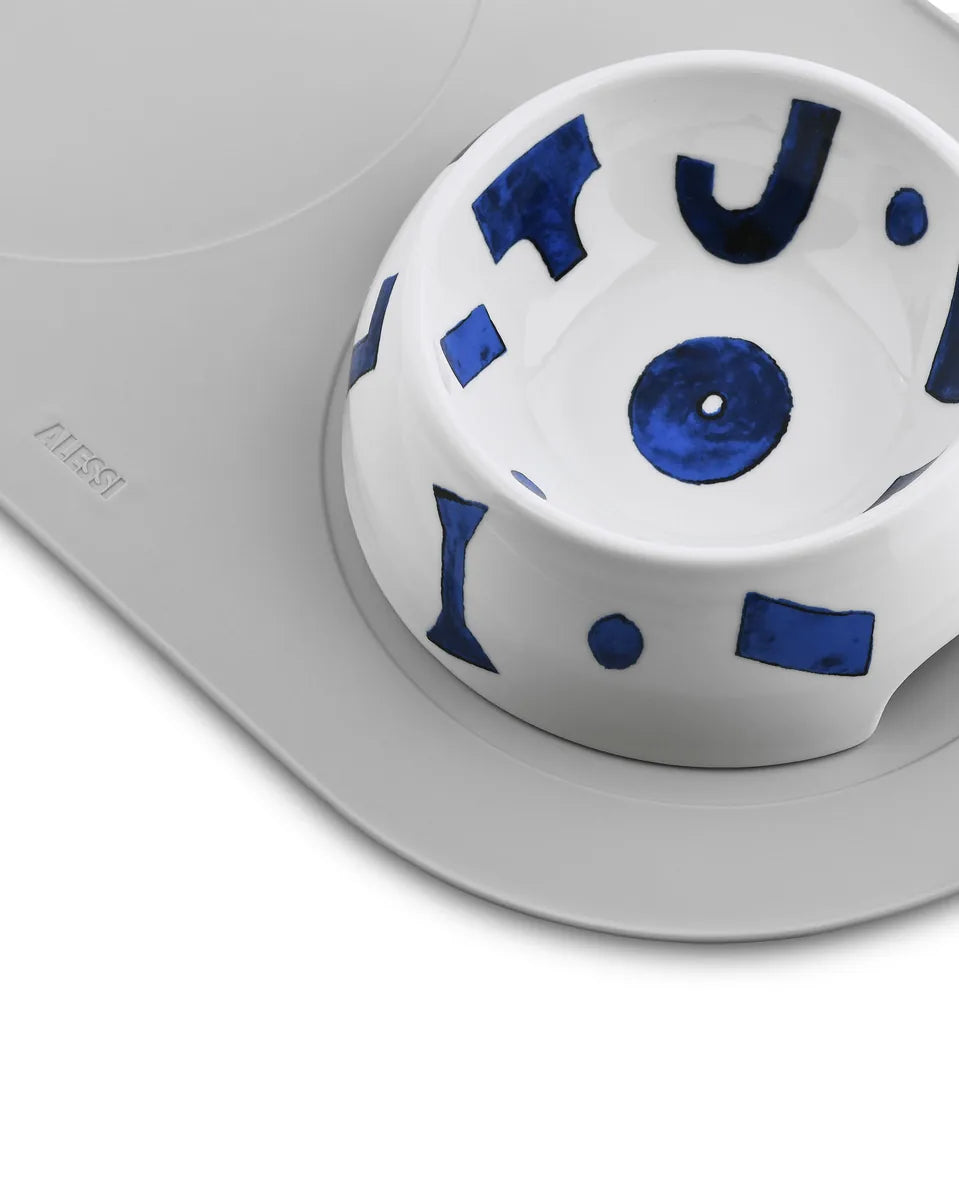 Alessi — Itsumo NF16S G | Tappetino in silicone per animali Fukasawa — dettaglio